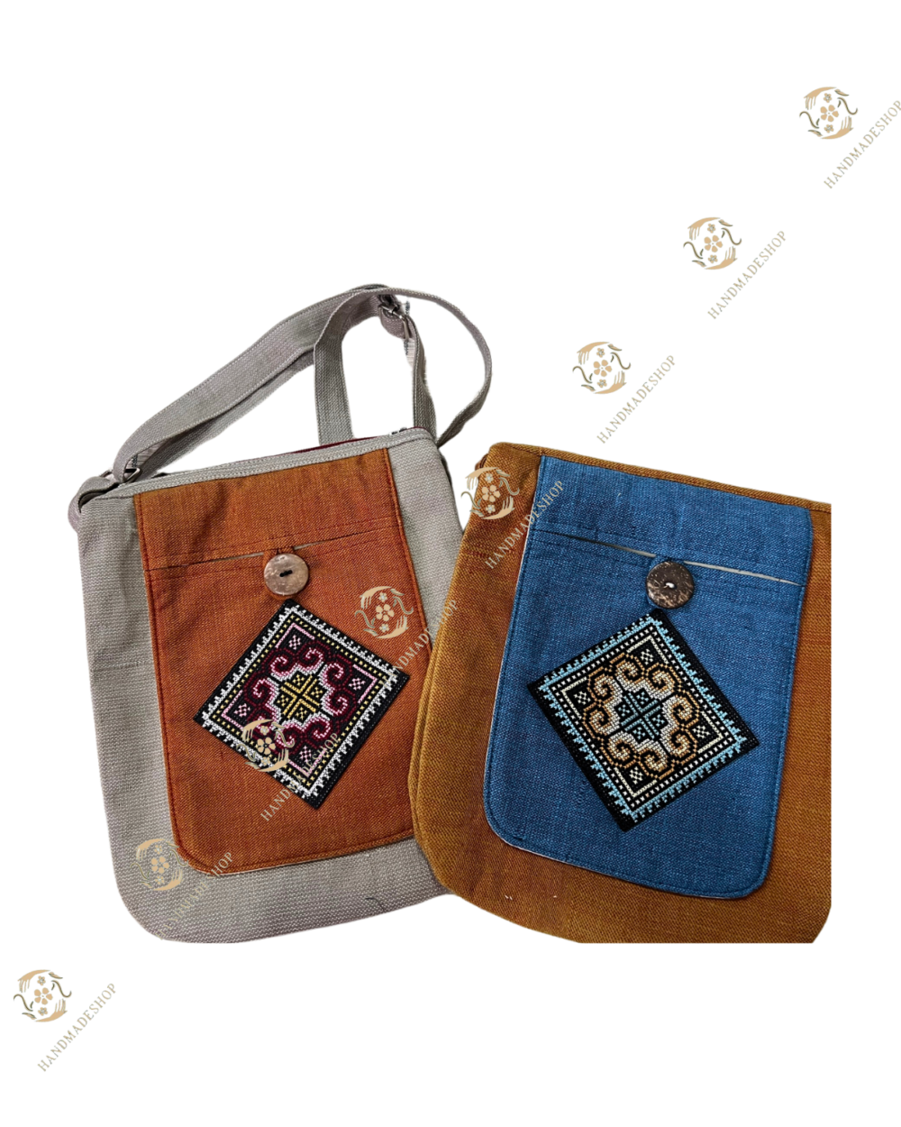 VÍ TC01 - Ví Thổ Cẩm Handmade Ví Thổ Cẩm – Handmade Shop