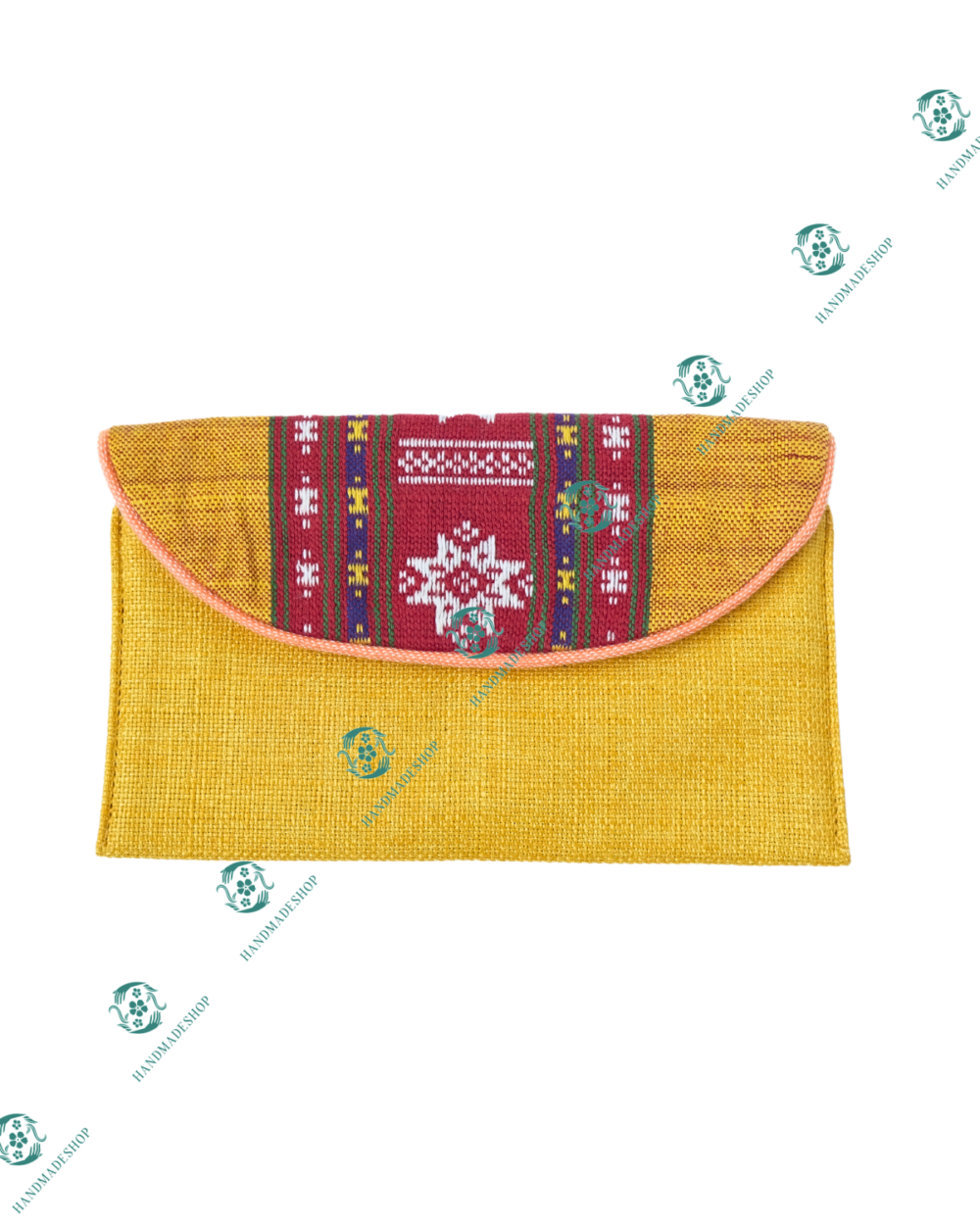 VÍ V25 - Ví Thổ Cẩm Handmade Ví Thổ Cẩm – Handmade Shop - Image 5