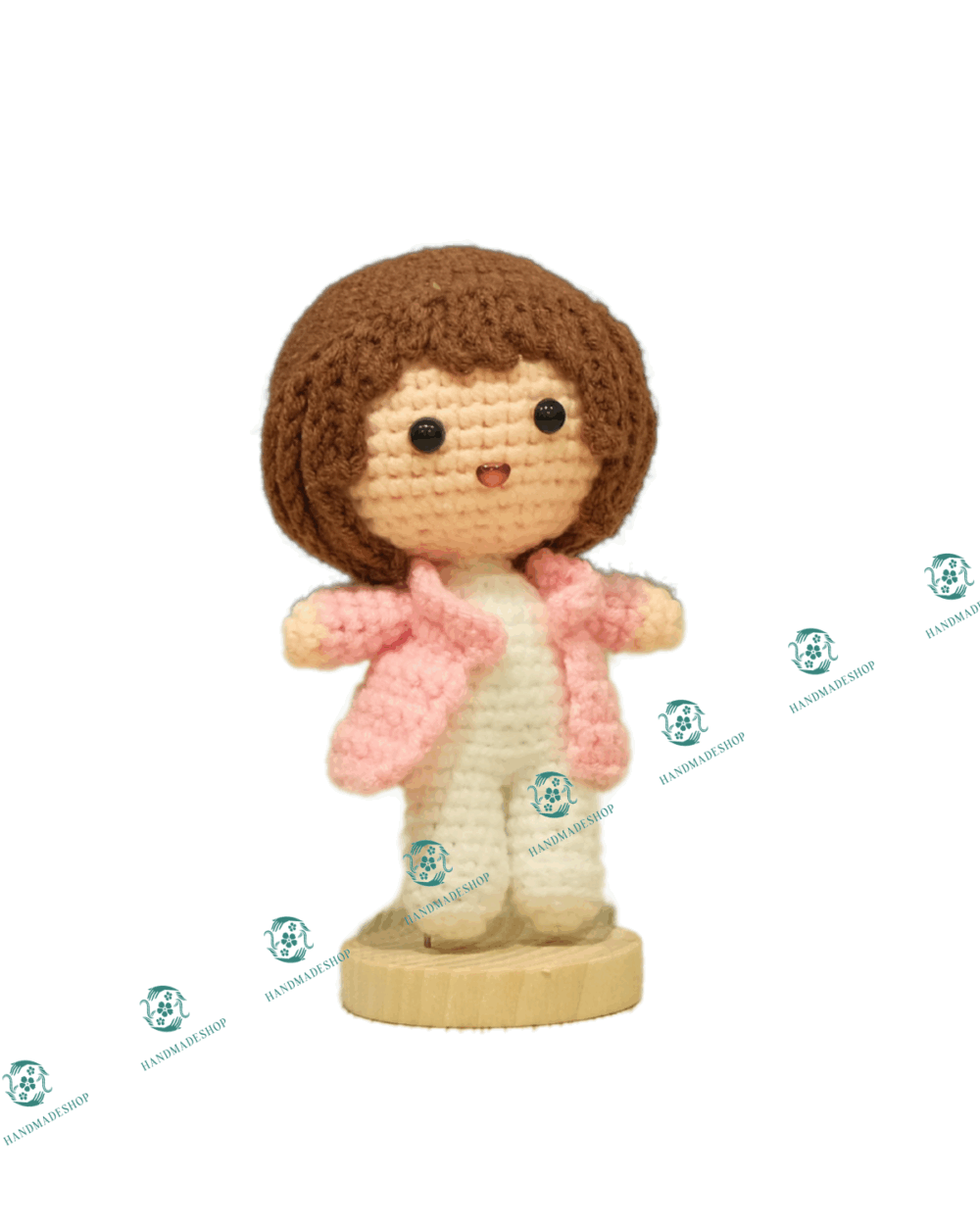 MCK008 Móc Chìa Khóa Búp bê Handmade - Hình ảnh 5