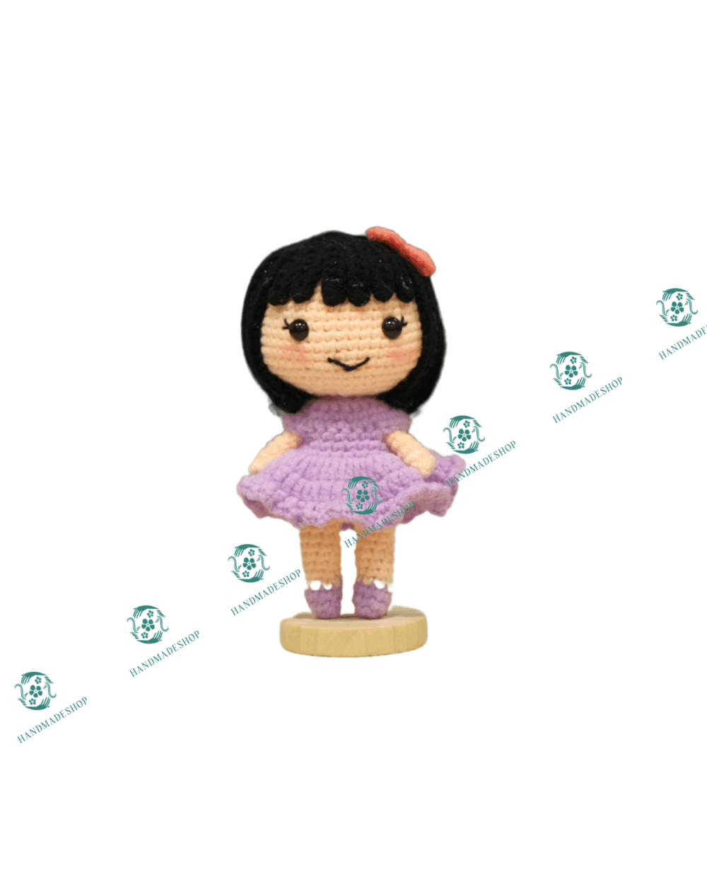 MCK008 Móc Chìa Khóa Búp bê Handmade - Hình ảnh 4