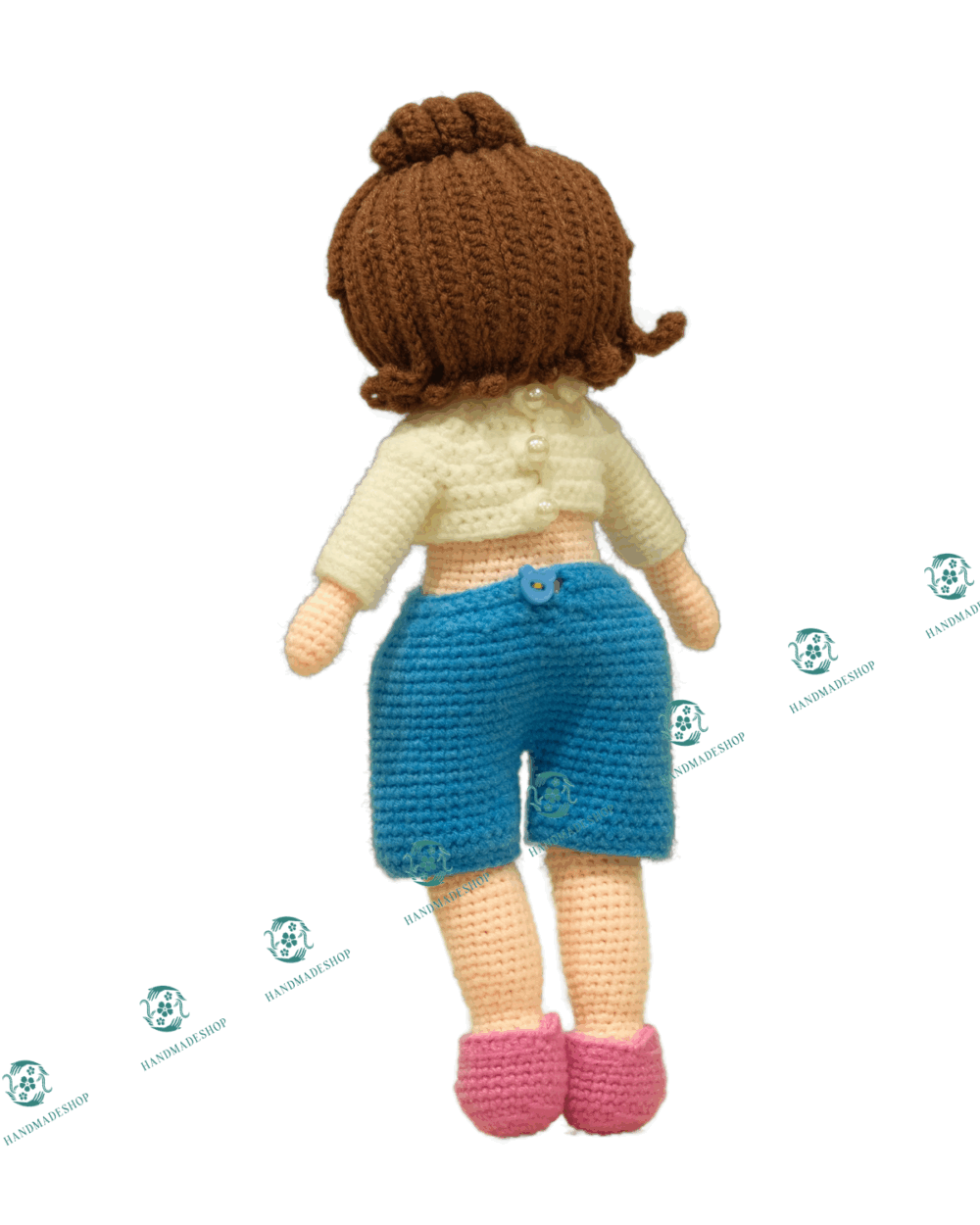 BB07 Búp Bê Len Chloe  Handmade - Hình ảnh 3