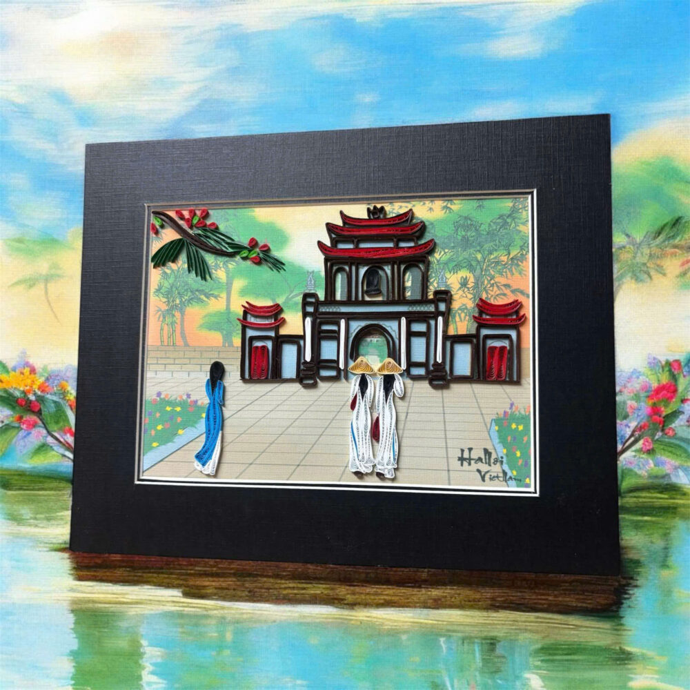 Tranh Cuộn Giấy Handmade – Mã TG09