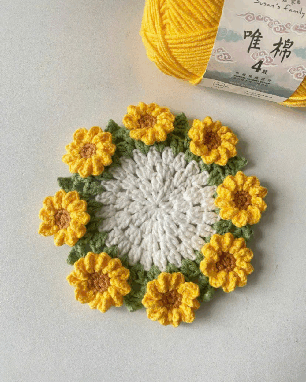 DC002 - Lót ly hoạ tiết hoa văn - Hình ảnh 19