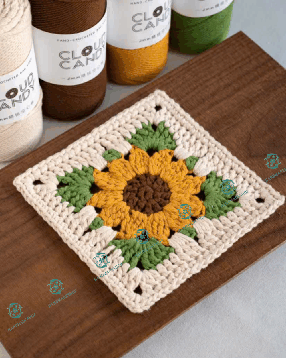 DC002 - Lót ly hoạ tiết hoa văn - Hình ảnh 7